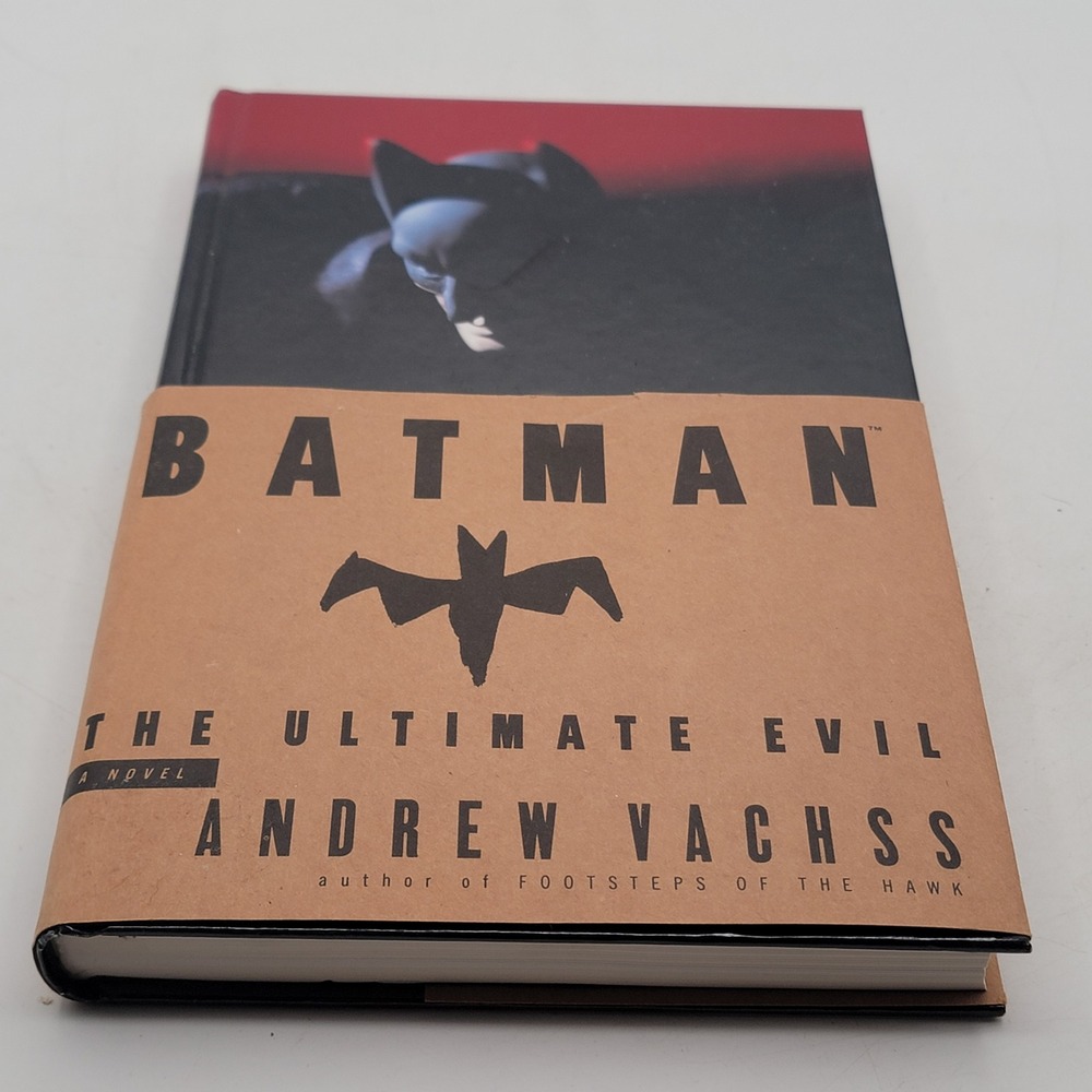 Andrew Vachss Batman Ultimate Evil HC Signed 1st Print Original Band